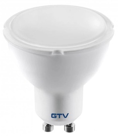 Лампочка GTV LED, нейтральный белый, GU10, 1 Вт, 100 лм