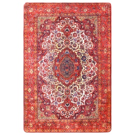Ковер VLX Printed Rug Oriental 336490, красный, 200 см x 140 см