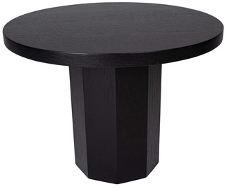 Журнальный столик Kalune Design Royal 2, черный, 60 см x 60 см x 50 см