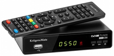 Цифровой приемник Kruger & Matz KM0550B, 24 см x 19 см, черный