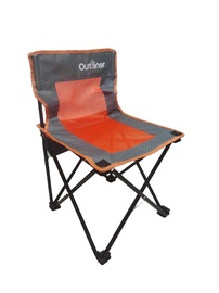 Tуристический стул Outliner NHC1205, oранжевый/серый