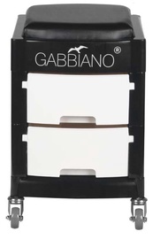 Педикюрный стул Gabbiano 16-1 Black/White