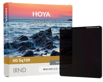 Filter Hoya HD Sq100 IRND1000, neutraalne hall, 100 mm