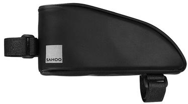 Velosipēda soma Sahoo Waterproof Bike Bag 122051, 600d ūdensnecaurlaidīgs poliesteris, melna