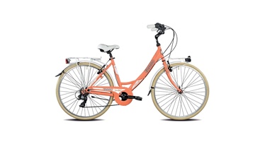 Jalgratas linna- Legnano, 26 ", oranž