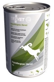 Влажный корм для собак Trovet Hypoallergenic Horse, конина, 0.4 кг