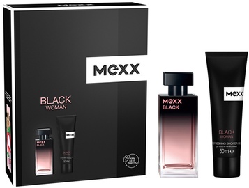 Набор для женщин Mexx Black Woman, 80 мл