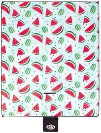 Коврик для кемпинга Nils Camp Watermelons NC2312, алюминиевый/белый/черный/зеленый/розовый, 220 x 200 см