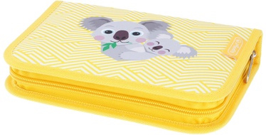 Пенал Herlitz Cute Animals Koala, 205 мм x 140 мм, желтый