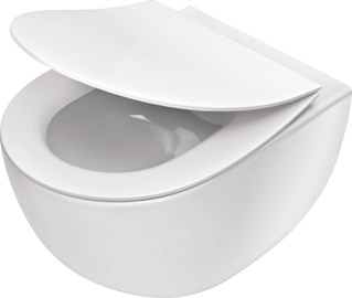 Sienas tualete Deante, ar vāku, 510 mm x 360 mm