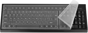 Tastatūras aizsargplēve Techly Standard Protective Film, 445 mm x 135 mm x 4 mm, caurspīdīga