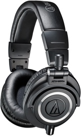 Juhtmega kõrvaklapid Audio-Technica ATH-M50x, must