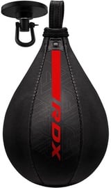 Boksa bumbieris RDX Speed Ball F6, melna/sarkana