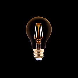 Лампочка Nowodvorski Vintage Сменная LED, A60, теплый белый, E27, 4 Вт, 400 лм