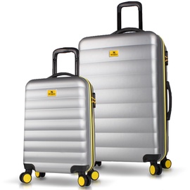 Комплект чемоданов My Valice CRSKBGRI, серый, 100 л, 30 x 48 x 76 см, 2 шт.