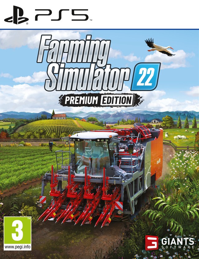 Игра для PlayStation 5 (PS5) Giants Software Farming Simulator 22 Premium  Edition 