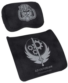Istmepadi Noblechairs Brotherhood Of Steel, must/hall, 30 cm x 19 cm, 2 tk