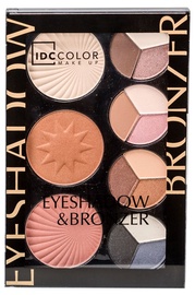 Kosmētikas komplekts IDC Color Make Up Eyeshadow & Bronzer, 23 g