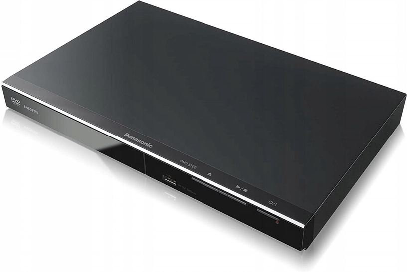 Мультимедийный проигрыватель Panasonic DVD-S700EG-K, 2.0, черный