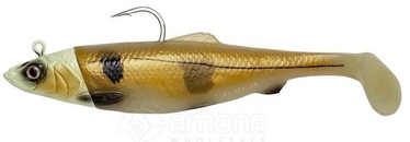 Резиновая рыбка Savage Gear Herring Big Shad, 300 г, желтый
