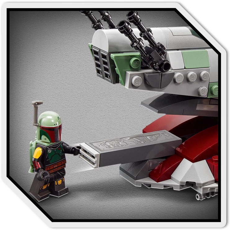 Konstruktor LEGO Star Wars Boba Fetti tähelaev™ 75312, 593 tk