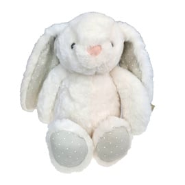 Mīkstā rotaļlieta Karupoeg Puhh OÜ Rabbit, balta, 30 cm