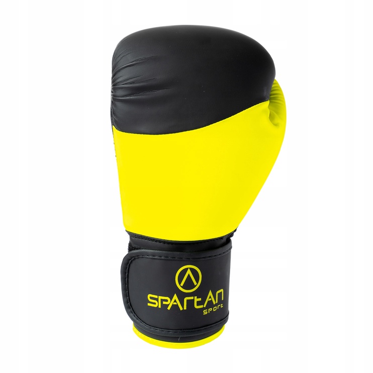 Боксерские перчатки Spartan 81301, желтый/нержавеющей стали, 8 oz