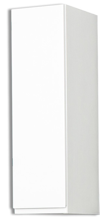 Верхний кухонный шкаф Bodzio Kampara KKA20GP-BI/L/BI, белый, 200 мм x 310 мм x 720 мм