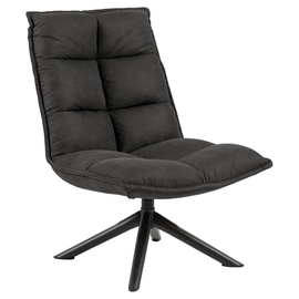 Atzveltnes krēsls Storm, pelēka, 80 cm x 70 cm x 98 cm