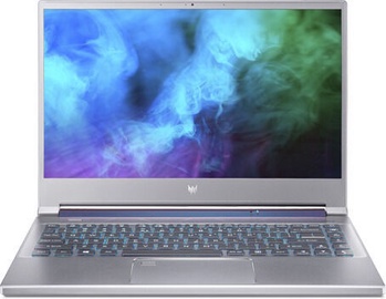Ноутбук Acer Predator Triton PT14-51-78WS, Intel® Core™ i7-13700H, 32 GB, 1 TB, 14 ″, Nvidia GeForce RTX 4070, серебристый