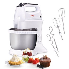 Mikseris Tefal Quickmix HT312138, balta/nerūsējošā tērauda