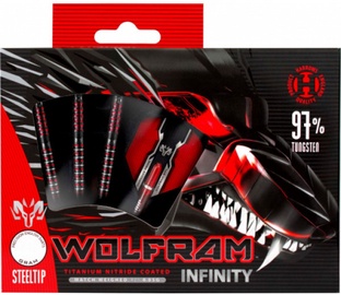 Стрелы Harrows Wolfram Infinity, черный/красный, 3 шт