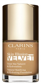 Tonuojantis kremas Clarins Skin Illusion Velvet 114N Capuccino, 30 ml