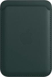 Maks Apple iPhone Leather Wallet with MagSafe, zaļa
