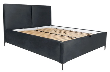Кровать Palini, 180 x 200 cm, темно-серый, с решеткой