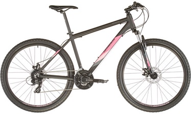 Велосипед горный Serious Rockville Disc, 27.5 ″, 15" (38 cm) рама, черный/розовый