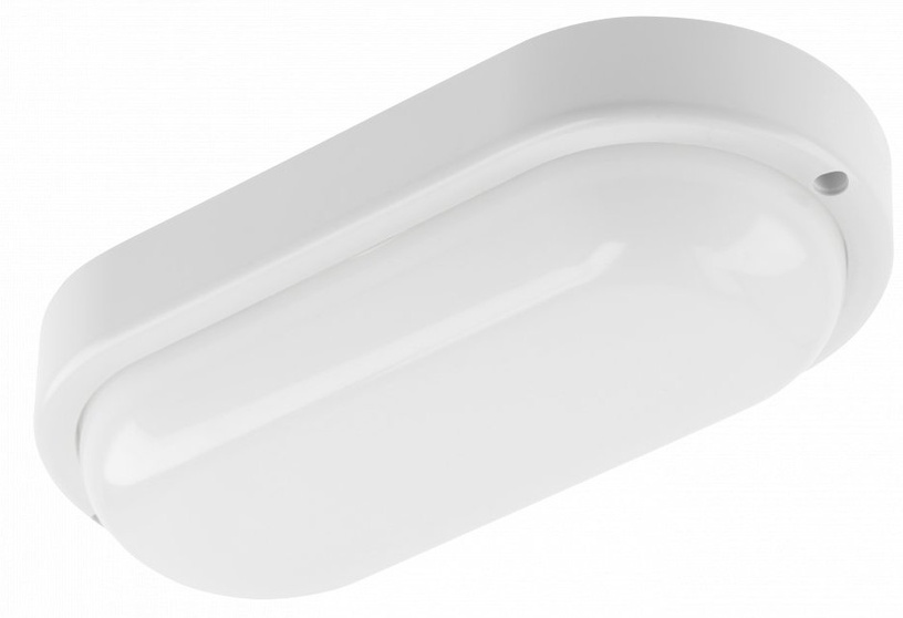 Уличный потолочный светильник GTV Kodo, 12Вт, LED, IP54, белый, 9.7 см x 4.7 см