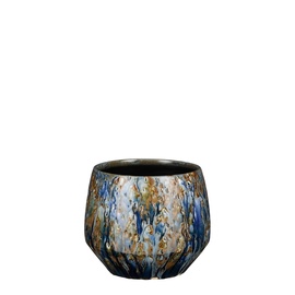 Цветочный горшок Mica Harris 1138242, керамика, Ø 16.5 см, синий
