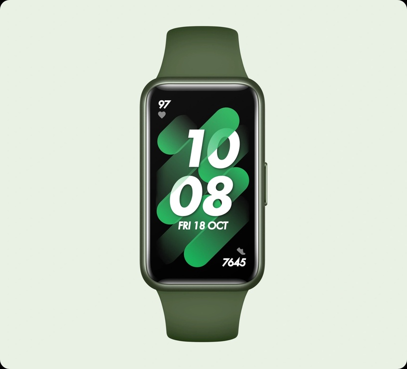Фитнес-браслет Huawei Band 7, зеленый