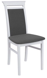Стул для столовой Idento, белый/серый, 44 см x 57 см x 95 см