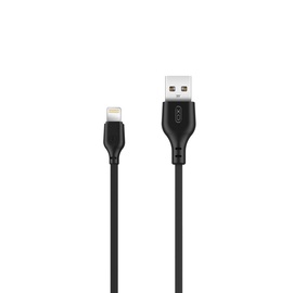 Кабель XO NB103, 1 x USB/1 x Lightning, 1 м, черный