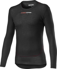 Termokrekli Castelli Prosecco Tech LS, melna, XL