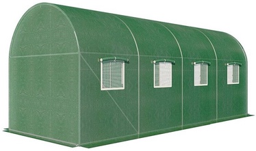 Теплица Carruzzo Garden Greenhouse 55937, полиэтилен, 4 x 2.5 м