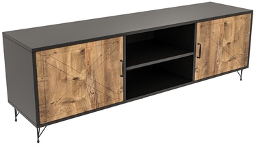 TV-laud Kalune Design Venus, pruun/tumehall, 1600 mm x 400 mm x 560 mm