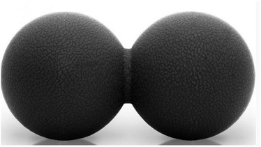 Массажный шарик Springos FA0022, черный, 60 мм
