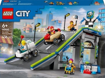 Konstruktor LEGO® City Piiranguid pole: võidusõiduauto kaldteerada 60460, 436 tk