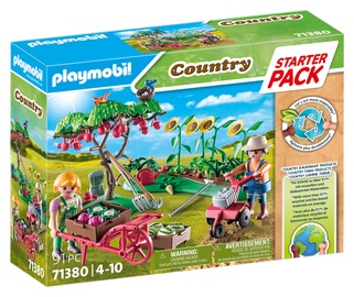 Konstruktorius Playmobil Starter Pack Vegetable Garden 71380, plastikas