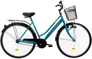 Велосипед городской DHS Citadinne 2812, 28 ″, 20" (52 cm) рама, бирюзовый