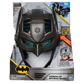 Vaikiška kaukė, superherojus Spin Master Armor-Up Batman, juoda