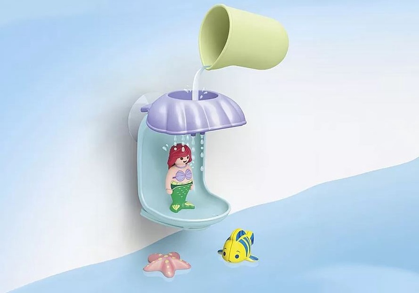 Veemäng Playmobil Junior Aqua Ariels Shell Shower, mitmevärviline, 7 tk